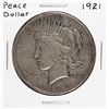 Image 1 : 1921 $1 Peace Silver Dollar Coin