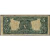 Image 2 : 1899 $5 Indian Chief Silver Certificate Note