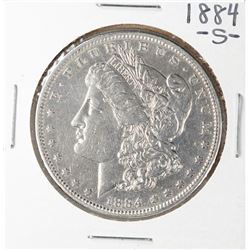 1884-S $1 Morgan Silver Dollar Coin