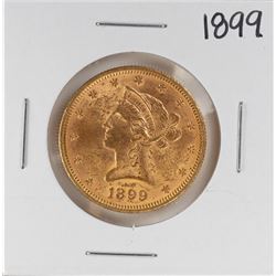 1899 $10 Liberty Head Eagle Gold Coin