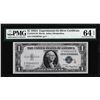 Image 1 : 1935A $1 "S" Experimental Silver Certificate Note Fr.1610 PMG Ch. Uncirculated 64EPQ