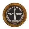Image 1 : .999 Silver Stratosphere Las Vegas, NV $10 Casino Limited Edition Gaming Token