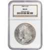 Image 1 : 1880-S $1 Morgan Silver Dollar Coin NGC MS65