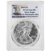 Image 1 : 2016-P $1 American Silver Eagle Coin PCGS Gem BU Struck at the Philadelphia Mint