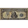 Image 1 : 1899 $5 Indian Chief Silver Certificate Note