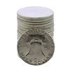 Image 2 : Roll of (20) Brilliant Uncirculated 1963 Franklin Half Dollar Coins