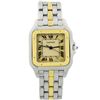 Image 1 : Cartier Ladies Panthere 18KT Yellow Gold & Steel 27mm Silver Roman Dial Watch