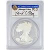 Image 1 : 2006-W $1 Proof American Silver Eagle Coin PCGS PR69DCAM Edmund Moy Signature