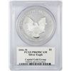 Image 2 : 2006-W $1 Proof American Silver Eagle Coin PCGS PR69DCAM Edmund Moy Signature