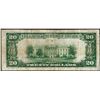 Image 2 : 1929 $20 First NB of Washington Court House, Ohio CH# 13490 National Currency Note