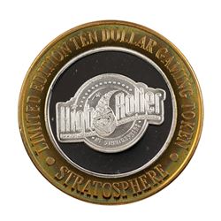 .999 Silver Stratosphere Las Vegas, NV $10 Casino Limited Edition Gaming Token