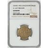 Image 1 : AH451-492 Ghaznavid Dinar A-1637 Ibrahim Gold Coin NGC Genuine