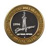 Image 1 : .999 Silver Stratosphere Las Vegas, NV $10 Casino Limited Edition Gaming Token