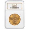 Image 1 : 1915-S $20 St. Gaudens Double Eagle Gold Coin NGC MS62