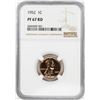 Image 1 : 1952 Proof Lincoln Wheat Cent Coin NGC PF67RD
