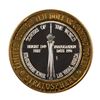Image 2 : .999 Silver Stratosphere Las Vegas, NV $10 Casino Limited Edition Gaming Token