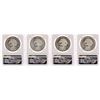 Image 2 : Lot of (4) 1968Mo Mexico 25 Pesos Olympics Commemorative Silver Coins NGC MS66