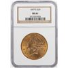Image 1 : 1897-S $20 Liberty Head Double Eagle Gold Coin NGC MS61