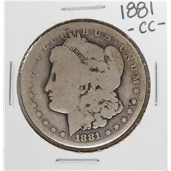 1881-CC $1 Morgan Silver Dollar Coin