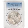 Image 1 : 1923 $1 Peace Silver Dollar Coin PCGS MS64