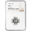 Image 1 : 1939 Proof Mercury Dime Coin NGC PF65