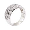 Image 4 : 14KT White Gold 0.80 ctw Diamond Ring