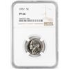 Image 1 : 1951 Proof Jefferson Nickel Coin NGC PF66