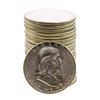 Image 1 : Roll of (20) Brilliant Uncirculated 1951 Franklin Half Dollar Coins