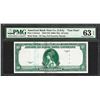 Image 1 : 1929 10 Unit American Bank Note Co. "Test Note" PMG Choice Uncirculated 63EPQ