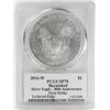 Image 2 : 2016-W $1 Burnished American Silver Eagle Coin PCGS SP70 First Strike Moy Signature