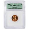 Image 1 : 1956 Proof Lincoln Wheat Cent Coin ICG PR70 CAM