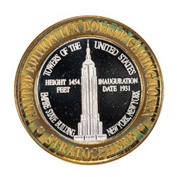 .999 Silver Stratosphere Las Vegas, NV $10 Casino Limited Edition Gaming Token