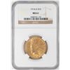 Image 1 : 1914-D $10 Indian Head Eagle Gold Coin NGC MS61