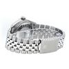 Image 6 : Rolex Mens Stainless Steel MOP Diamond Lugs & Sapphire String Datejust Wristwatch