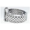Image 7 : Rolex Mens Stainless Steel MOP Diamond Lugs & Sapphire String Datejust Wristwatch