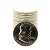 Image 1 : Roll of (20) Brilliant Uncirculated 1962-D Franklin Half Dollar Coins