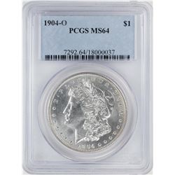 1904-O $1 Morgan Silver Dollar Coin PCGS MS64