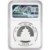 Image 2 : 2019 China 10 Yuan Panda Silver Coin NGC MS70 Early Releases