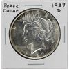 Image 1 : 1927-D $1 Peace Silver  Dollar Coin