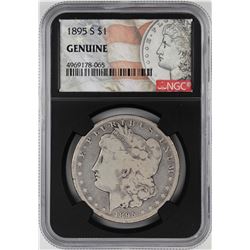 1895-S $1 Morgan Silver Dollar Coin NGC Genuine