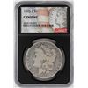 Image 1 : 1895-S $1 Morgan Silver Dollar Coin NGC Genuine
