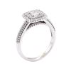 Image 4 : 14KT White Gold 1.00 ctw Diamond Ring