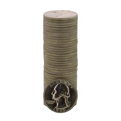 Roll of (40) Brilliant Uncirculated 1955-D Washington Quarter Coins