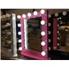 Image 1 : FONTAINEBLEAU HOLLYWOOD VANITY MIRROR-PINK-A