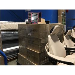 PALLET LOT OF LED LIGHTED TRI-FOLD VANITY MIRRORS. 13  X 9 1/2 