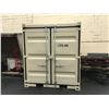 Image 1 : 9' CONTAINER WITH 1 DOOR & 1 WINDOW - APPROX 9' X 7.22' X 8.23' - A