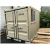 Image 2 : 8' CONTAINER WITH 1 DOOR & 1 WINDOW - APPROX 8'2" X 6'5" X 7'2"