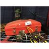 Image 1 : HOMELITE SMALL GAS CHAINSAW, ARROW ELECTRIC STAPLE GUN TACKER & RIDGID LAWN MOWER STARTER