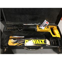dewalt reciprocating saw electric metal case