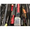 Image 2 : 2 CARRY BINS WITH ASSTD HAND TOOLS (PRY BARS,  ASSTD WRENCHES & FILES)